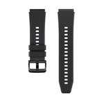 Silikoninis dirželis, skirtas Huawei Watch GT 2 / 3 / 4 / 2 Pro / 3 Pro / 4 Pro / GT 2e - juodas -- Huawei Watch GT 2