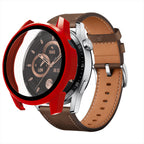 Apsauginis stiklas su dėklu Huawei Watch GT3 42 mm – raudonas