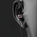 Dudao X1PROT In-Ear laidinės USB-C ausinės 1,2 m - juodos