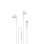 Dudao X3C+ laidinės USB-C in-ear ausinės 1,2 m – baltos -- Headphones