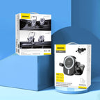 Dudao automobilinis telefono laikiklis FW11 su 15W indukciniu įkrovikliu oro angoms / kokpitui, juodas
