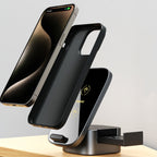 Dudao A11Pro+ 15W 3in1 indukcinis įkroviklis telefonui/išmaniajam laikrodžiui/ausinėms - juodas