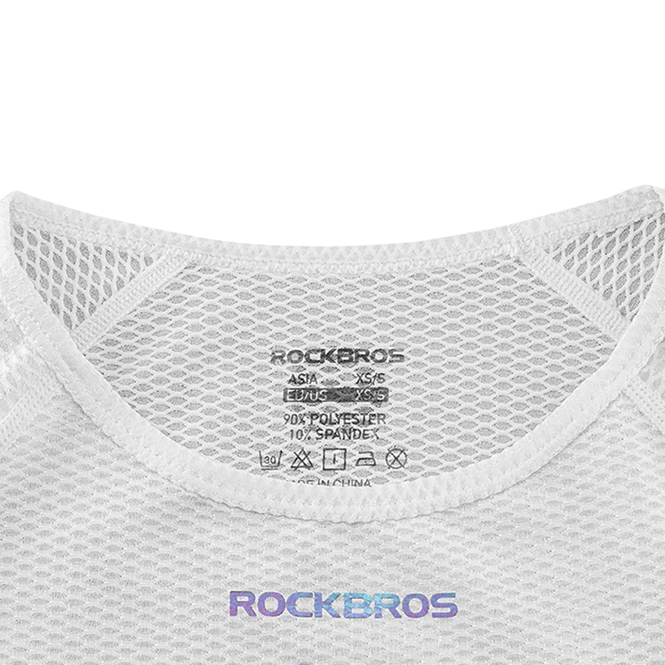 Rockbros YDBX001 moterų greitai džiūstantis bepalvis dviračių marškinėliai M/L - balti -- Cycling Jerseys