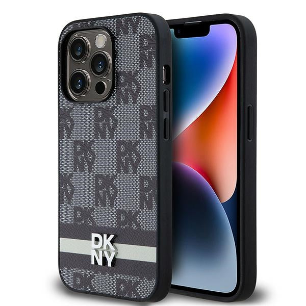 DKNY odinis dėklas iPhone 14 Pro – juodas