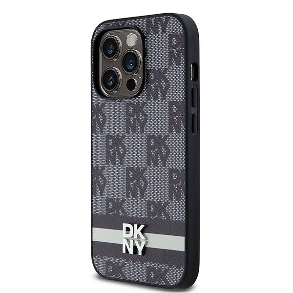 DKNY odinis dėklas iPhone 14 Pro – juodas