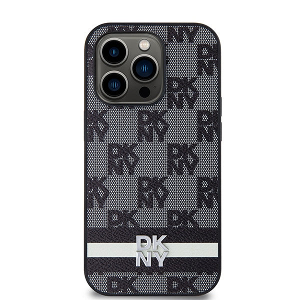 DKNY odinis dėklas iPhone 14 Pro – juodas