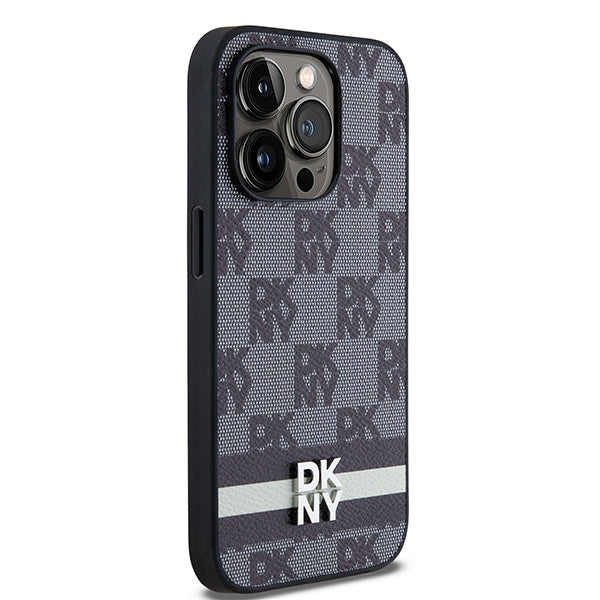 DKNY odinis dėklas iPhone 14 Pro – juodas