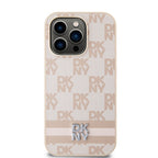 DKNY odinis dėklas iPhone 14 Pro – rožinis