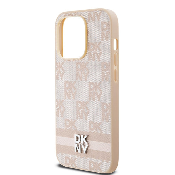 DKNY odinis dėklas iPhone 14 Pro – rožinis