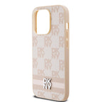 DKNY odinis dėklas iPhone 14 Pro – rožinis
