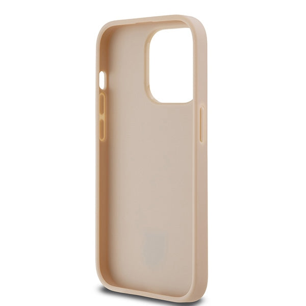 DKNY odinis dėklas iPhone 14 Pro – rožinis