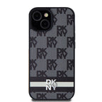 DKNY odinis dėklas iPhone 15/14/13 – juodas