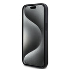 DKNY odinis dėklas iPhone 15/14/13 – juodas