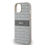 DKNY dėklas iPhone 15/14/13 6,1" – smėlinis