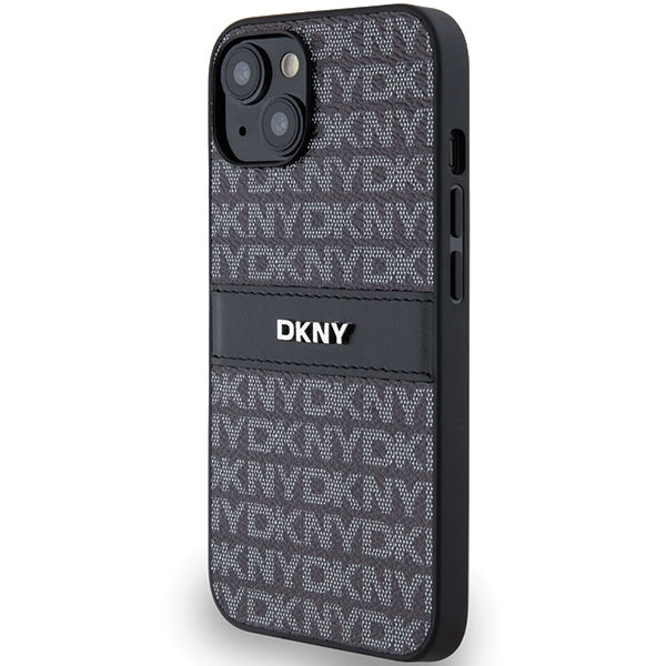 DKNY eko odos dėklas iPhone 15/14/13 – juodas