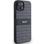 DKNY eko odos dėklas iPhone 15/14/13 – juodas