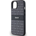 DKNY eko odos dėklas iPhone 15/14/13 – juodas