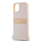 DKNY odinis dėklas iPhone 15/14/13 – rožinis
