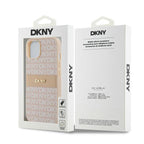 DKNY odinis dėklas iPhone 15/14/13 – rožinis