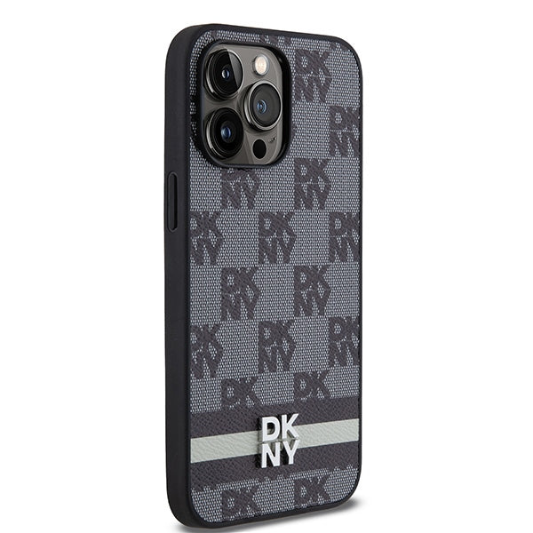 DKNY odinis dėklas iPhone 14 Pro Max – juodas
