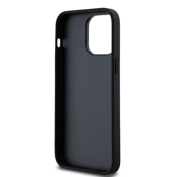DKNY odinis dėklas iPhone 14 Pro Max – juodas