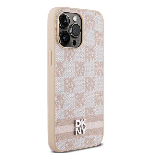 DKNY dėklas iPhone 14 Pro Max – rožinis