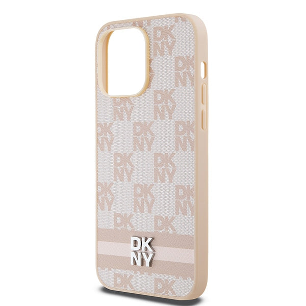 DKNY dėklas iPhone 14 Pro Max – rožinis
