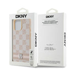 DKNY dėklas iPhone 14 Pro Max – rožinis