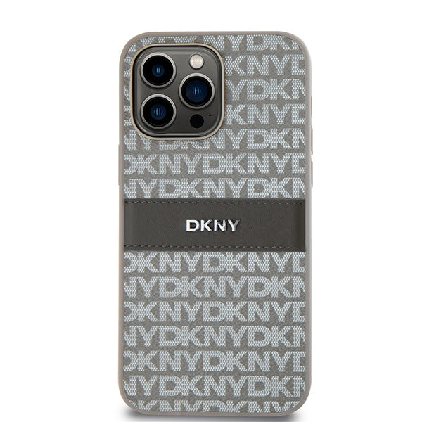 DKNY eko odos dėklas iPhone 14 Pro Max – smėlinis