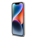 DKNY eko odos dėklas iPhone 14 Pro Max – smėlinis