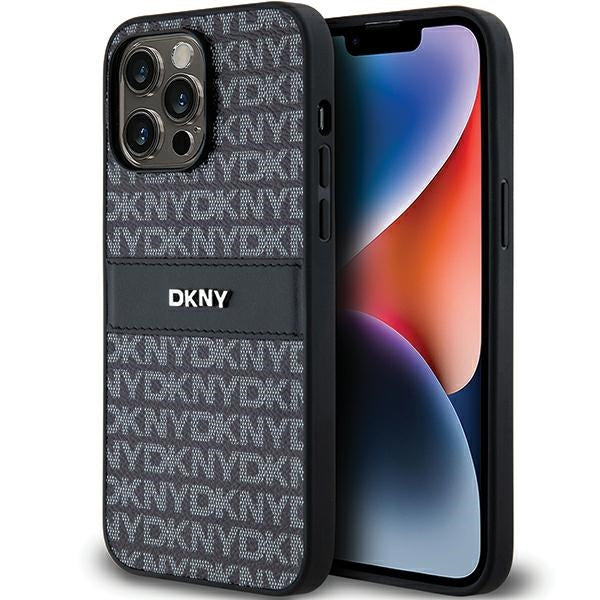 DKNY eko odos dėklas iPhone 14 Pro Max – juodas