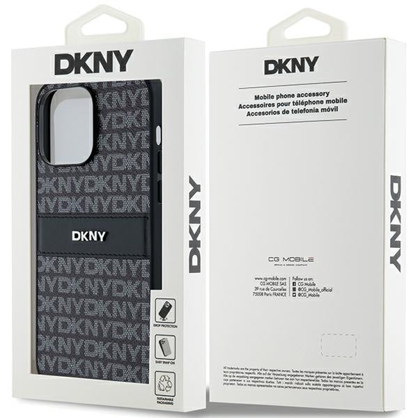 DKNY eko odos dėklas iPhone 14 Pro Max – juodas