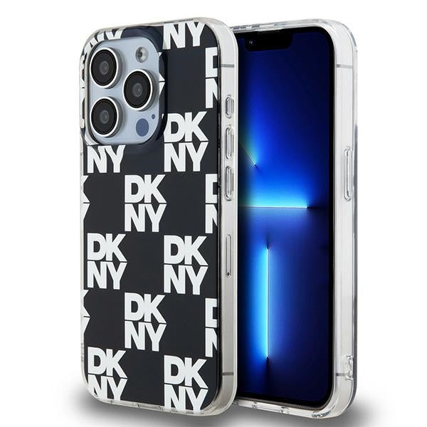 DKNY IML dėklas iPhone 15 Pro – juodas