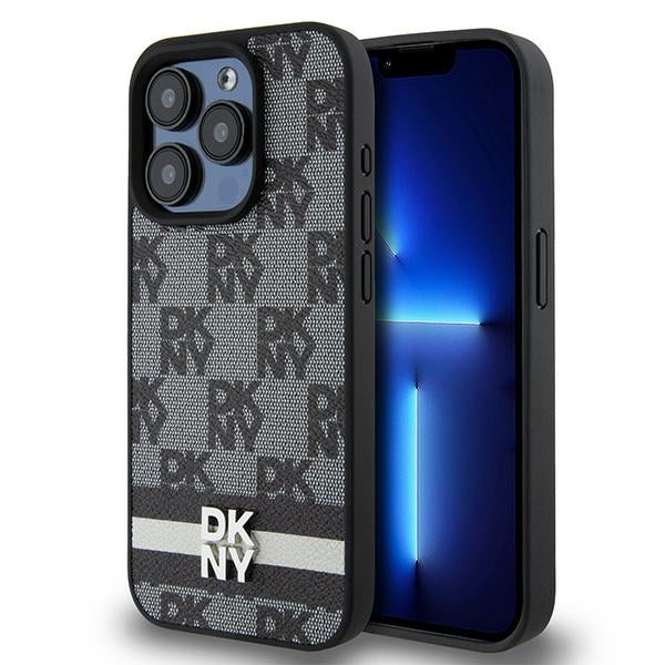 DKNY odinis dėklas iPhone 15 Pro – juodas -- iPhone 15 Pro