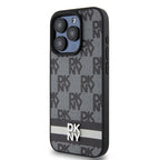 DKNY odinis dėklas iPhone 15 Pro – juodas -- iPhone 15 Pro