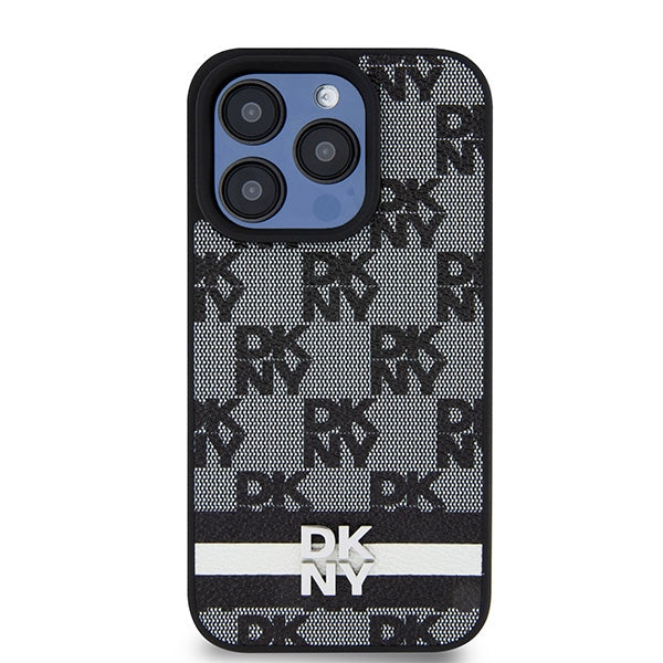 DKNY odinis dėklas iPhone 15 Pro – juodas -- iPhone 15 Pro