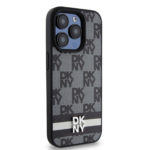 DKNY odinis dėklas iPhone 15 Pro – juodas -- iPhone 15 Pro