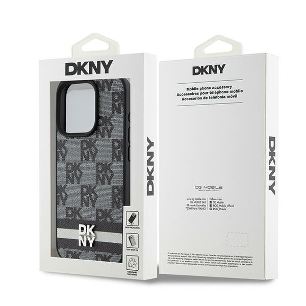 DKNY odinis dėklas iPhone 15 Pro – juodas -- iPhone 15 Pro