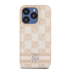 DKNY eko odos dėklas iPhone 15 Pro – rožinis