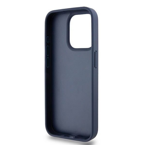 DKNY eko odos dėklas iPhone 15 Pro – mėlynas