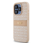 DKNY eko odos dėklas iPhone 15 Pro – rožinis