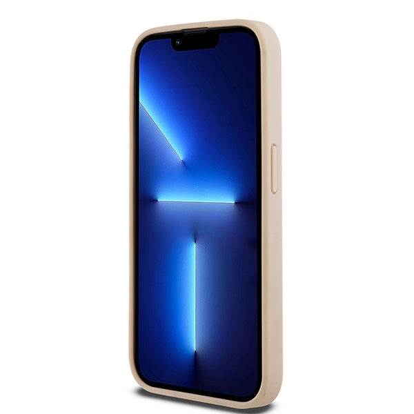 DKNY eko odos dėklas iPhone 15 Pro – rožinis