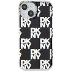 DKNY dėklas iPhone 15 Plus / 14 Plus – juodas