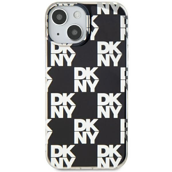 DKNY dėklas iPhone 15 Plus / 14 Plus – juodas