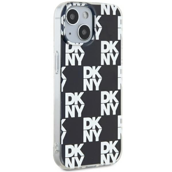DKNY dėklas iPhone 15 Plus / 14 Plus – juodas