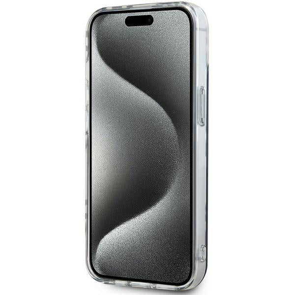 DKNY dėklas iPhone 15 Plus / 14 Plus – juodas