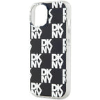 DKNY dėklas iPhone 15 Plus / 14 Plus – juodas
