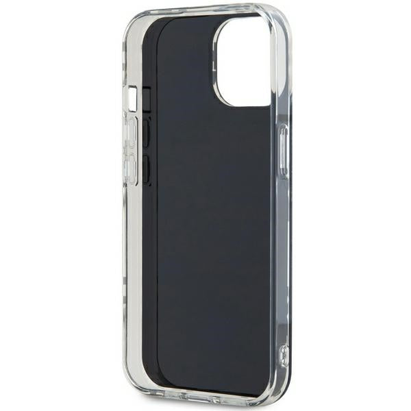 DKNY dėklas iPhone 15 Plus / 14 Plus – juodas