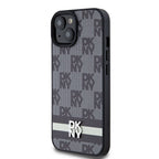 DKNY dėklas iPhone 15 Plus / 14 Plus – juodas