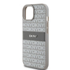 DKNY dėklas iPhone 15 Plus / 14 Plus – smėlinis